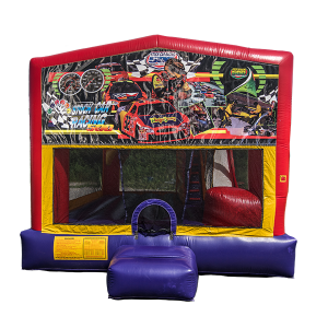 Stock Car Racing Combo Bouncer