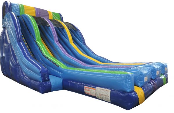20' Triple Splash Waterslide - Image 4