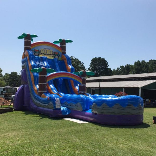 22' Tiki Plunge Double Lane Waterslide