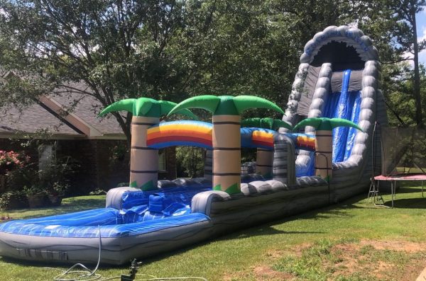27' Roaring River Double Lane Waterslide - Image 2