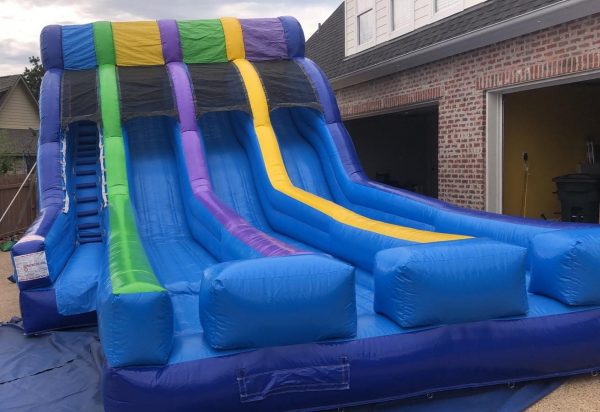 20' Triple Splash Waterslide - Image 2