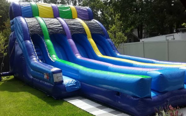 20' Triple Splash Waterslide