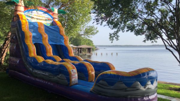18' Tiki Plunge Single Lane Waterslide - Image 3
