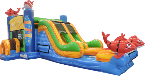 Big Kahuna Water Combo with Double Waterslide - Image 2