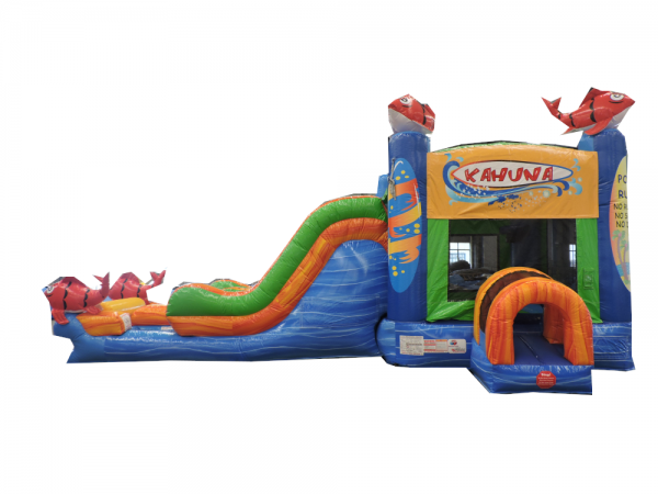 Big Kahuna Water Combo with Double Waterslide