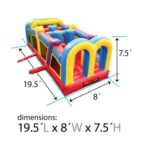 20' Kiddie Obstacle Course - Image 4