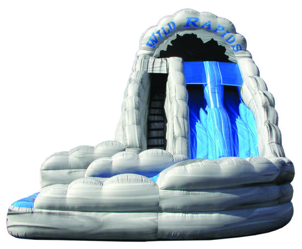 18' Wild Rapids Double Lane Waterslide - Image 3