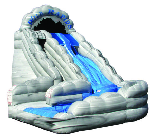 18' Wild Rapids Double Lane Waterslide