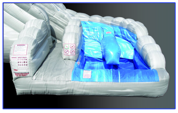 18' Wild Rapids Double Lane Waterslide - Image 4